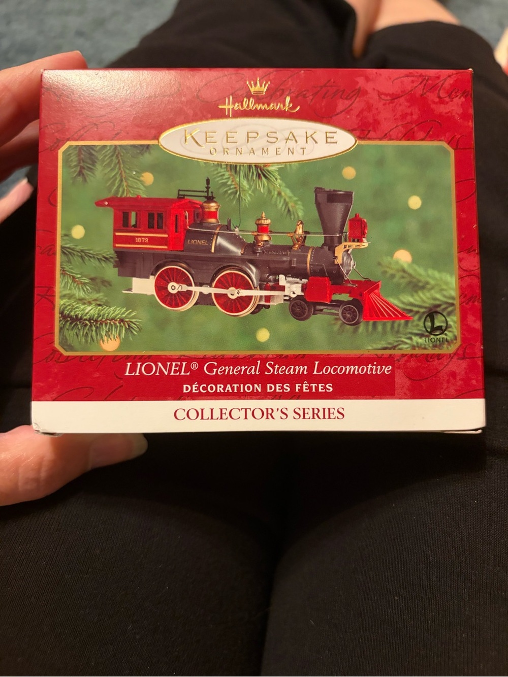 Hallmark Keepsake Lionel General Steam Locomotive Ornament